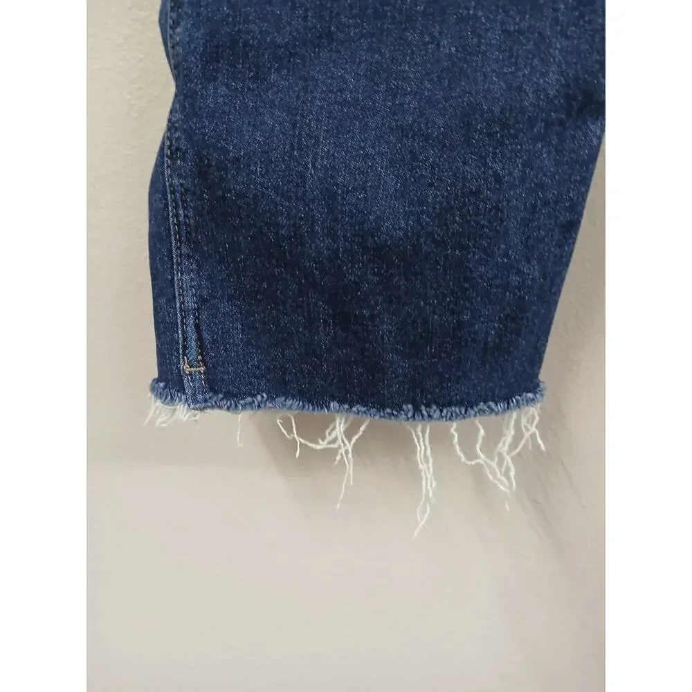 Judy Blue High-Rise Cropped Straight Leg Jeans size 5/27 - Picture 7 of 10